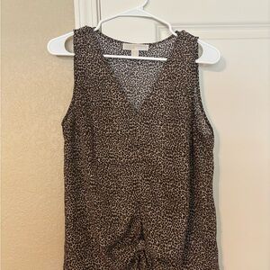 Michael Kors Animal Print Top
